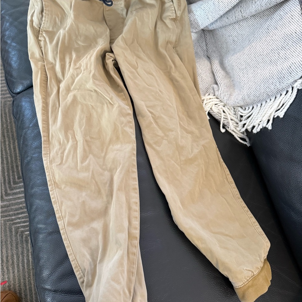 Abercrombie & Fitch Khaki Chino Jogger Pants